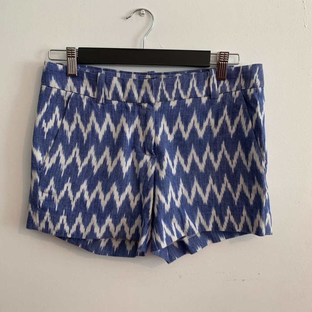 J. Crew Chevron Print Shorts